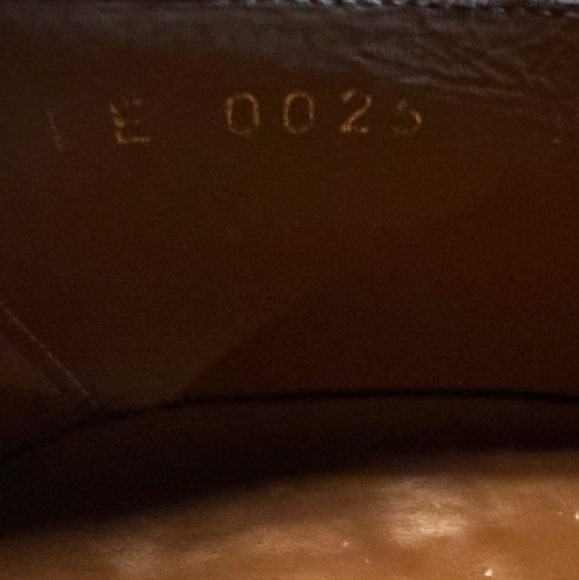 Louis Vuitton-Genuine Mens Dress Shoes-Size 9 (US)-Chocolate Brown - Picture 11 of 12